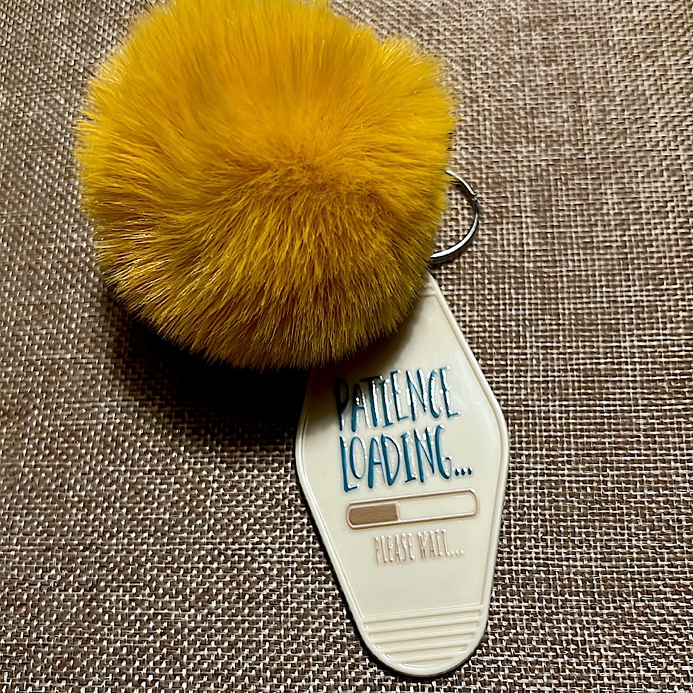 Pinup Girl Retro Motel Keychain